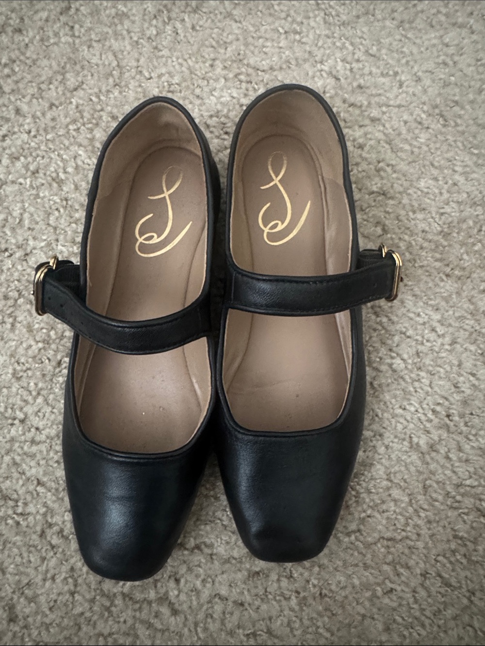 Sam Edelman Black Michaela Flats - Picture 2 of 7